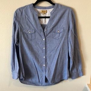 Chambray Top